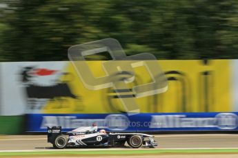 © Octane Photographic Ltd. 2011. Formula 1 World Championship – Italy – Monza – 9th September 2011 – Free practice 2, Williams FW33 - Rubens Barrichello – Digital Ref : 0174CB1D2323