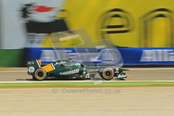 © Octane Photographic Ltd. 2011. Formula 1 World Championship – Italy – Monza – 9th September 2011, Team Lotus T128 - Heikki Kovalainen – Free practice 2 – Digital Ref :  0174CB1D2331