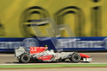 © Octane Photographic Ltd. 2011. Formula 1 World Championship – Italy – Monza – 9th September 2011, HRT F111 - Viantonio Liutzi – Free practice 2 – Digital Ref : 0174CB1D2352