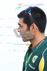 © Octane Photographic Ltd. 2011. Formula 1 World Championship – Italy – Monza – 9th September 2011, Karun Chandhock, Team Lotus – Free practice 2 – Digital Ref : 0174CB7D6086