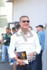 © Octane Photographic Ltd. 2011. Formula 1 World Championship – Italy – Monza – 9th September 2011 – Free practice 2, BBC commentator David Coulthard – Digital Ref : 0174CB7D6090