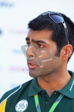 © Octane Photographic Ltd. 2011. Formula 1 World Championship – Italy – Monza – 9th September 2011 – Free practice 2, Karun Chandhock, Team Lotus – Digital Ref : 0174CB7D6094