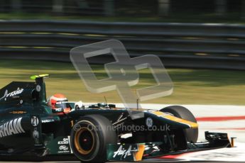 © Octane Photographic Ltd. 2011. Formula 1 World Championship – Italy – Monza – 9th September 2011, Team Lotus T128 - Jarno Trulli – Free practice 2 – Digital Ref : 0174CB7D6228