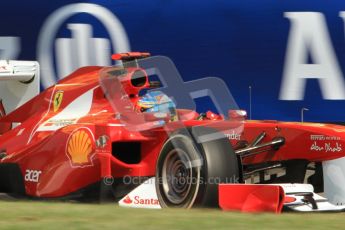 © Octane Photographic Ltd. 2011. Formula 1 World Championship – Italy – Monza – 9th September 2011, Ferrari F150 - Fernando Alonso – Free practice 2 – Digital Ref : 0174CB7D6465