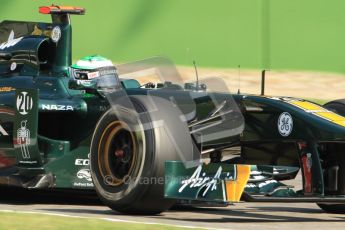 © Octane Photographic Ltd. 2011. Formula 1 World Championship – Italy – Monza – 9th September 2011 – Free practice 2, Team Lotus T128 - Heikki Kovalainen – Digital Ref : 0174CB7D6533