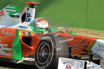 © Octane Photographic Ltd. 2011. Formula 1 World Championship – Italy – Monza – 9th September 2011 – Free practice 2, Force India VJM04 - Paul di Resta – Digital Ref : 0174CB7D6565