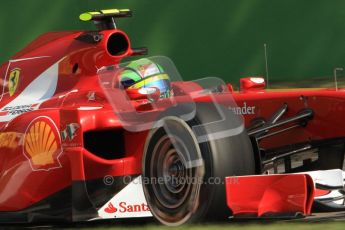 © Octane Photographic Ltd. 2011. Formula 1 World Championship – Italy – Monza – 9th September 2011 – Free practice 2, Ferrari F150 - Felipe Massa – Digital Ref : 0174CB7D6588