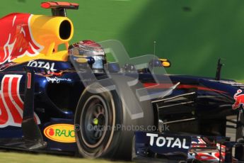 © Octane Photographic Ltd. 2011. Formula 1 World Championship – Italy – Monza – 9th September 2011, Red Bull RB7 - Sebastian Vettel – Free practice 2 – Digital Ref :  0174CB7D6595