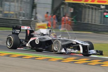 © Octane Photographic Ltd. 2011. Formula 1 World Championship – Italy – Monza – 10th September 2011, Pastor Maldonado, Williams FW33 – Free practice 3 – Digital Ref :  0175CB1D2485