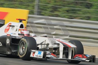 © Octane Photographic Ltd. 2011. Formula 1 World Championship – Italy – Monza – 10th September 2011, Kamui Kobayashi, Sauber C30 – Free practice 3 – Digital Ref : 0175CB1D2521