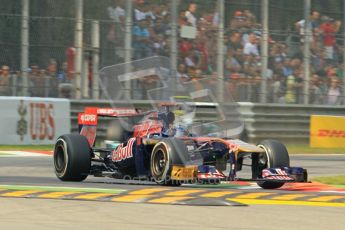 © Octane Photographic Ltd. 2011. Formula 1 World Championship – Italy – Monza – 10th September 2011, Sebastien Buemi, Toro Rosso STR6 – Free practice 3 – Digital Ref : 0175CB1D2559
