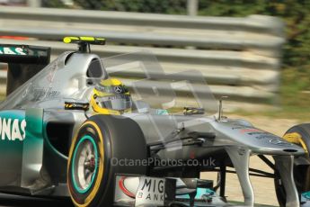 © Octane Photographic Ltd. 2011. Formula 1 World Championship – Italy – Monza – 10th September 2011, Nico Rosberg - Mercedes GP MGP W02 – Free practice 3 – Digital Ref : 0175CB1D2818
