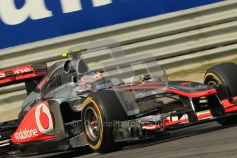 © Octane Photographic Ltd. 2011. Formula 1 World Championship – Italy – Monza – 10th September 2011 - Jenson Button, Vodafone McLaren Mercedes MP4/26 – Free practice 3 – Digital Ref : 0175CB1D2949