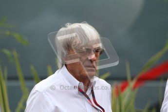 © Octane Photographic Ltd. 2011. Formula 1 World Championship – Italy – Monza – 10th September 2011 - Bernie Ecclestone – Free practice 3 – Digital Ref :  0175CB7D6667
