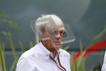 © Octane Photographic Ltd. 2011. Formula 1 World Championship – Italy – Monza – 10th September 2011 - Bernie Ecclestone – Free practice 3 – Digital Ref : 0175CB7D6667