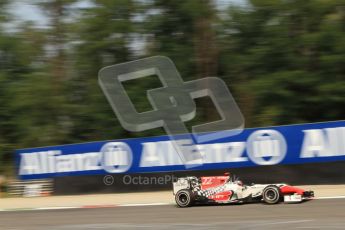© Octane Photographic Ltd. 2011. Formula 1 World Championship – Italy – Monza – 10th September 2011 - Daniel Ricciardo, HRT F111 – Free practice 3 – Digital Ref :  0175CB7D6735