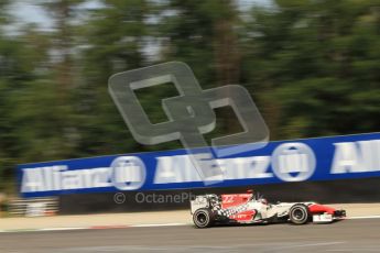© Octane Photographic Ltd. 2011. Formula 1 World Championship – Italy – Monza – 10th September 2011 - Daniel Ricciardo, HRT F111 – Free practice 3 – Digital Ref : 0175CB7D6735