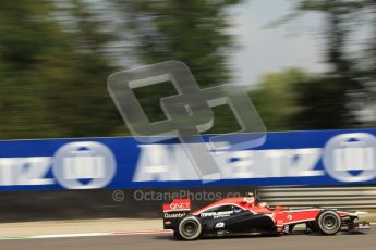 © Octane Photographic Ltd. 2011. Formula 1 World Championship – Italy – Monza – 10th September 2011 - Jerome d'Ambrosio, Marussia Virgin Racing MVR02 – Free practice 3 – Digital Ref : 0175CB7D6749