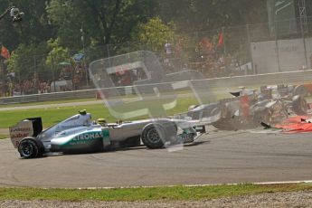 © Octane Photographic Ltd. 2011. Formula 1 World Championship – Italy – Monza – 11th September 2011 – Race – Digital Ref : 0177CB7D7860