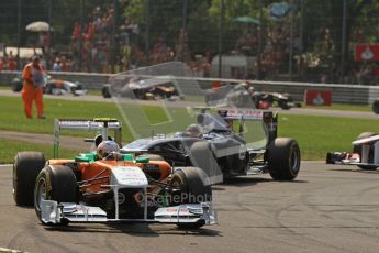 © Octane Photographic Ltd. 2011. Formula 1 World Championship – Italy – Monza – 11th September 2011 – Race – Digital Ref : 0177CB7D7940