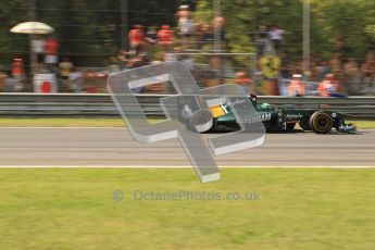 © Octane Photographic Ltd. 2011. Formula 1 World Championship – Italy – Monza – 11th September 2011 Heikki Kovalainen, Team Lotus TL128 – Race – Digital Ref :  0177CB7D8167