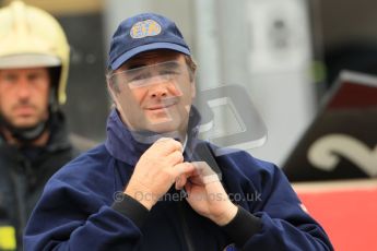 © Octane Photographic Ltd. 2011. Formula One Belgian GP – Spa – Sunday 28th August 2011 – Drivers’ parade and starting grid. Nigel Mansell the FIA race steward for thw weekend. Digital Reference : 0167cb1d0383