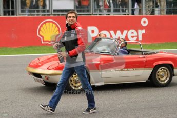 © Octane Photographic Ltd. 2011. Formula One Belgian GP – Spa – Sunday 28th August 2011 – Drivers’ parade and starting grid. Digital Reference : 0167cb7d0681