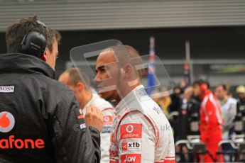 © Octane Photographic Ltd. 2011. Formula One Belgian GP – Spa – Sunday 28th August 2011 – Drivers’ parade and starting grid. Digital Reference : 0167cb7d0838