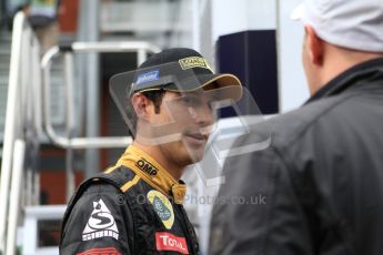 © Octane Photographic Ltd. 2011. Formula One Belgian GP – Spa – Sunday 28th August 2011 – Drivers’ parade and starting grid. Digital Reference : 0167cb7d1022
