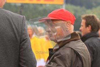© Octane Photographic Ltd. 2011. Formula One Belgian GP – Spa – Sunday 28th August 2011 – Drivers’ parade and starting grid. Digital Reference : 0167lw7d8016