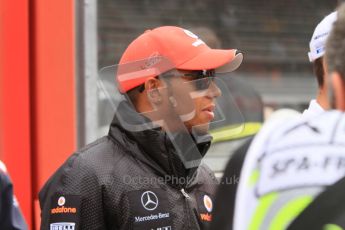 © Octane Photographic Ltd. 2011. Formula One Belgian GP – Spa – Sunday 28th August 2011 – Drivers’ parade and starting grid. Digital Reference : 0167lw7d8137