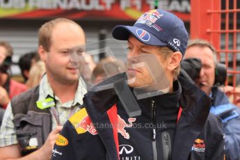 © Octane Photographic Ltd. 2011. Formula One Belgian GP – Spa – Sunday 28th August 2011 – Drivers’ parade and starting grid. Digital Reference : 0167lw7d8148