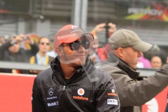 © Octane Photographic Ltd. 2011. Formula One Belgian GP – Spa – Sunday 28th August 2011 – Drivers’ parade and starting grid. Digital Reference : 0167lw7d8204
