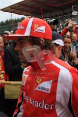 © Octane Photographic Ltd. 2011. Formula One Belgian GP – Spa – Sunday 28th August 2011 – Drivers’ parade and starting grid. Digital Reference : 0167lw7d8334
