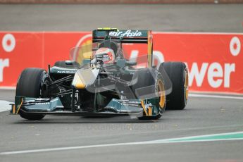© Octane Photographic Ltd. 2011. Formula One Belgian GP – Spa – Friday 26th August 2011 – Free Practice 1, Jarno Trulli - Team Lotus TL128. Digital Reference : 0163CB1D6907