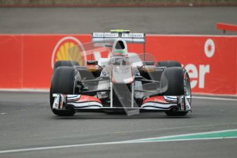 © Octane Photographic Ltd. 2011. Formula One Belgian GP – Spa – Friday 26th August 2011 – Free Practice 1, Sergio Perez - Sauber R31. Digital Reference : 0163CB1D6910