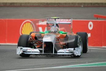 © Octane Photographic Ltd. 2011. Formula One Belgian GP – Spa – Friday 26th August 2011 – Free Practice 1, Paul di Resta - Force India VJM04. Digital Reference : 0163CB1D6913