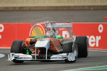 © Octane Photographic Ltd. 2011. Formula One Belgian GP – Spa – Friday 26th August 2011 – Free Practice 1, Adrian Sutil - Force India VJM04. Digital Reference : 0163CB1D6923