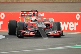 © Octane Photographic Ltd. 2011. Formula One Belgian GP – Spa – Friday 26th August 2011 – Free Practice 1, Timo Glock - Marussia Virgin Racing MVR02. Digital Reference : 0163CB1D6927