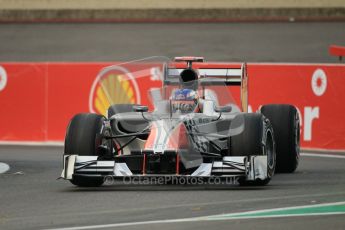 © Octane Photographic Ltd. 2011. Formula One Belgian GP – Spa – Friday 26th August 2011 – Free Practice 1, Daniel Ricciardo - HRT F111. Digital Reference : 0163CB1D6934