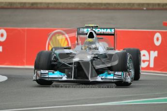 © Octane Photographic Ltd. 2011. Formula One Belgian GP – Spa – Friday 26th August 2011 – Free Practice 1, Nico Rosberg - Mercedes MGP W02. Digital Reference : 0163CB1D6938