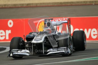 © Octane Photographic Ltd. 2011. Formula One Belgian GP – Spa – Friday 26th August 2011 – Free Practice 1, Rubens Barrichello - Williams FW33. Digital Reference : 0163CB1D6982