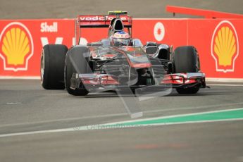 © Octane Photographic Ltd. 2011. Formula One Belgian GP – Spa – Friday 26th August 2011 – Free Practice 1, Jenson Button - Vodafone McLaren Mercedes MP4/26. Digital Reference : 0163CB1D6987