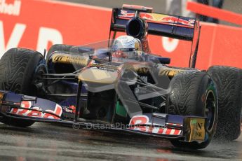 © Octane Photographic Ltd. 2011. Formula One Belgian GP – Spa – Friday 26th August 2011 – Free Practice 1, Sebastien Buemi - Torro Roso STR6. Digital Reference : 0163CB1D7079