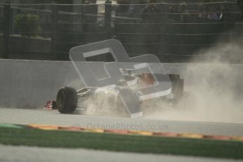 © Octane Photographic Ltd. 2011. Formula One Belgian GP – Spa – Friday 26th August 2011 – Free Practice 1, Bruno Senna - Renault R31. Digital Reference : 0163CB1D7097