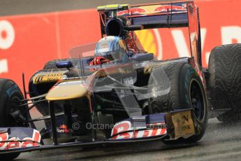 © Octane Photographic Ltd. 2011. Formula One Belgian GP – Spa – Friday 26th August 2011 – Free Practice 1, Jamie Alguersuari - Torro Roso STR6. Digital Reference : 0163CB1D7102
