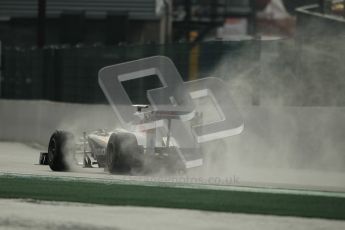 © Octane Photographic Ltd. 2011. Formula One Belgian GP – Spa – Friday 26th August 2011 – Free Practice 1, Sergio Perez - Sauber R31. Digital Reference : 0163CB1D7140