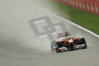 © Octane Photographic Ltd. 2011. Formula One Belgian GP – Spa – Friday 26th August 2011 – Free Practice 1, Felipe Massa - Ferrari F150. Digital Reference : 0163CB1D7159