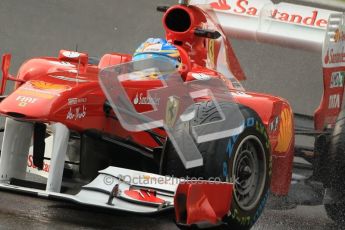 © Octane Photographic Ltd. 2011. Formula One Belgian GP – Spa – Friday 26th August 2011 – Free Practice 1, Fernando Alonso - Ferrari F150. Digital Reference : 0163CB1D7195