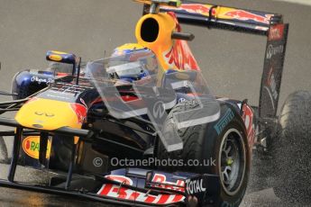 © Octane Photographic Ltd. 2011. Formula One Belgian GP – Spa – Friday 26th August 2011 – Free Practice 1, Mark Webber - Red Bull RB7. Digital Reference : 0163CB1D7204
